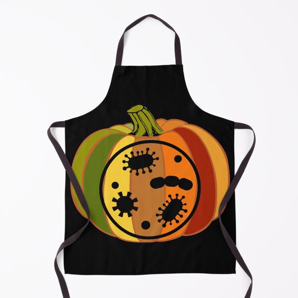 Item preview, MEDICAL LAB SCIENTIST HALLOWEEN RETRO FALL COLORED PUMPKIN BACTERIA designed and sold by Hippiesole.