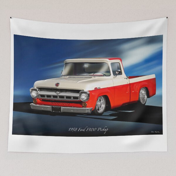 Item preview, 1958 Ford F100 'Custom Cab' Pickup designed and sold by DaveKoontz.