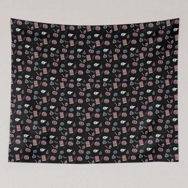 Item preview, Halloween designs pattern designed and sold by Cold Citrus.