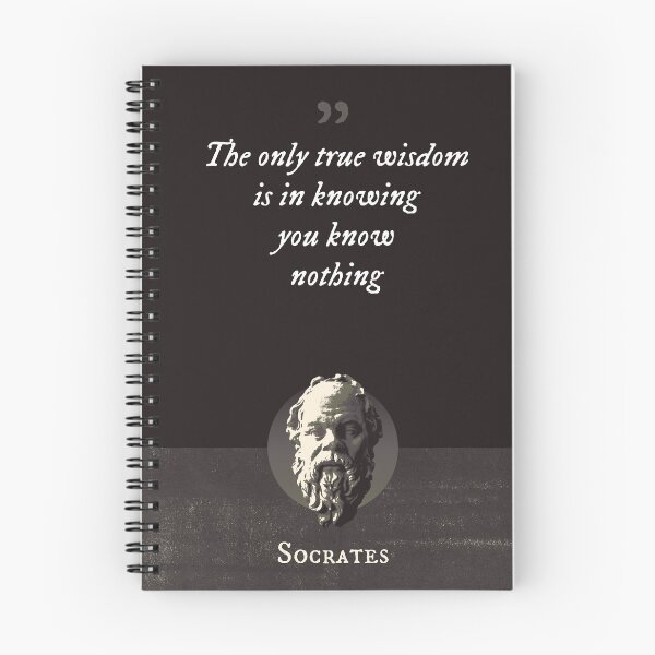 Item preview, Socrates - The only true wisdom is in knowing you know nothing designed and sold by Syahrasi.