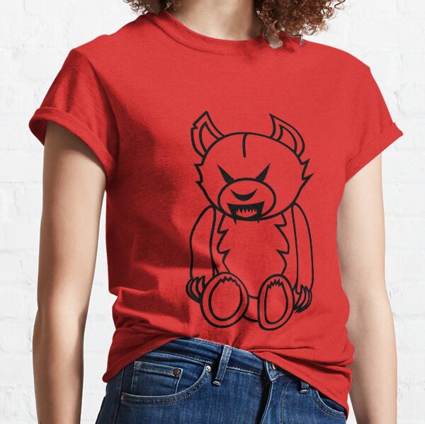 Evil Teddy Bear T Shirts Redbubble - roblox evil teddy bear shirt