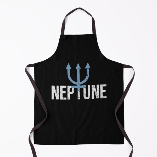 Item preview, Distressed Planet Neptune Text - Planet Symbol - Trident designed and sold by DeWinnes.
