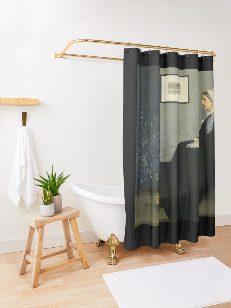 "Whistler's Mother Famous art painting " Shower Curtain for Sale by
