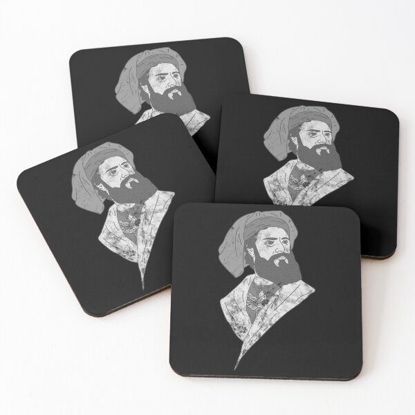 Artikelvorschau, Distressed Marco Polo - Schwarzweißmosaik - Berühmter Händler entworfen und verkauft von DeWinnes.