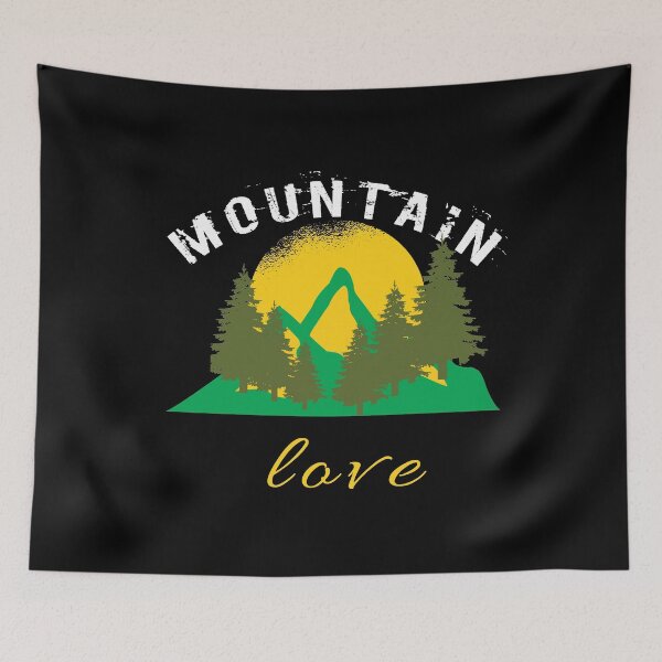Item preview, The Love Of The Mountains designed and sold by Gravity1206.