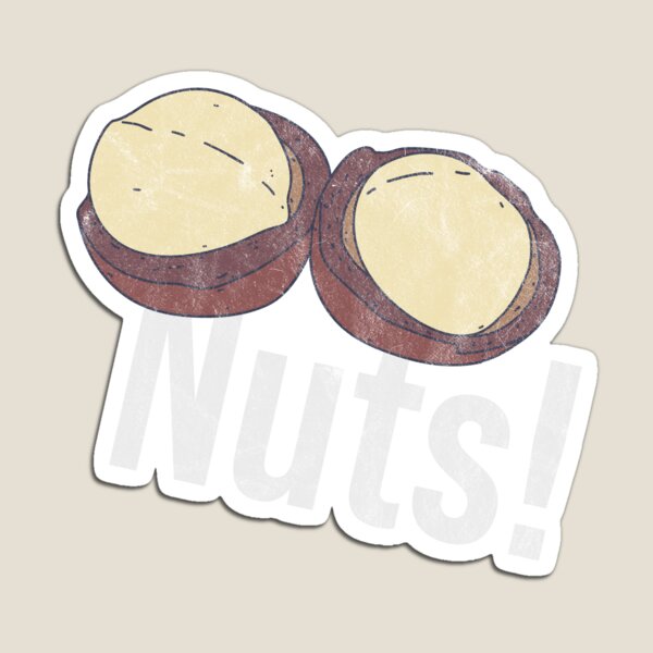 Artikelvorschau, Distressed Macadamia - Hard Shell - Ernährungswissenschaftler Obst - Nüsse! entworfen und verkauft von DeWinnes.
