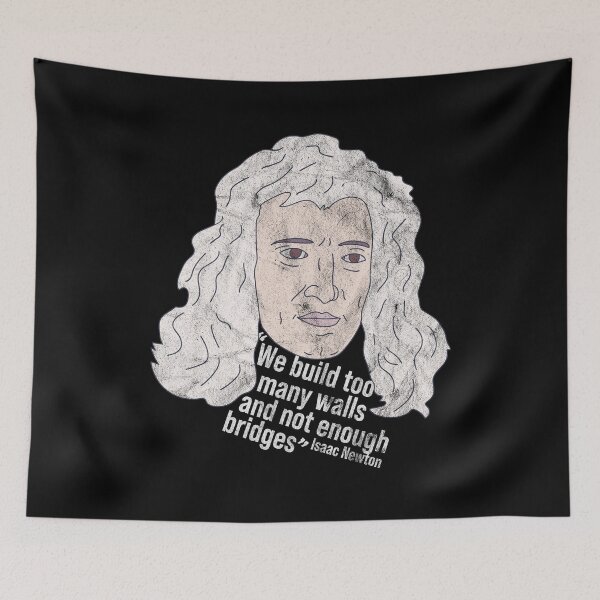 Item preview, Distressed Isaac Newton Quote - Famous Scientist - Calculus designed and sold by DeWinnes.