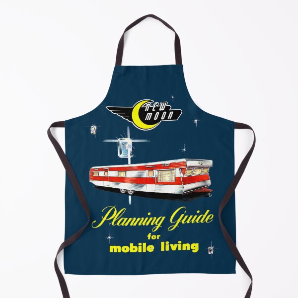 Item preview, NEW MOON MOBILE HOMES - GUIDE FOR MOBILE LIVING designed and sold by ThrowbackAds.