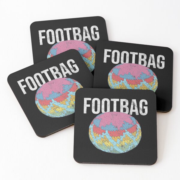 Item preview, Distressed Hacky Sack - Knitted Kick Ball - Footbag Text designed and sold by DeWinnes.