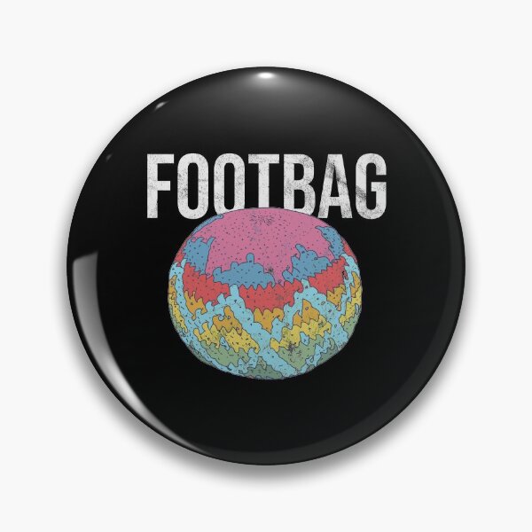 Item preview, Distressed Hacky Sack - Knitted Kick Ball - Footbag Text designed and sold by DeWinnes.