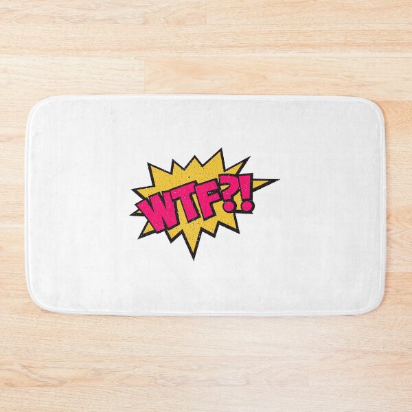 Item preview, WTF What the fuck pop art designed and sold by Catcrea.