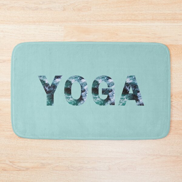 Item preview, Yoga Blue Ocean Waves  designed and sold by Dilabirdy.