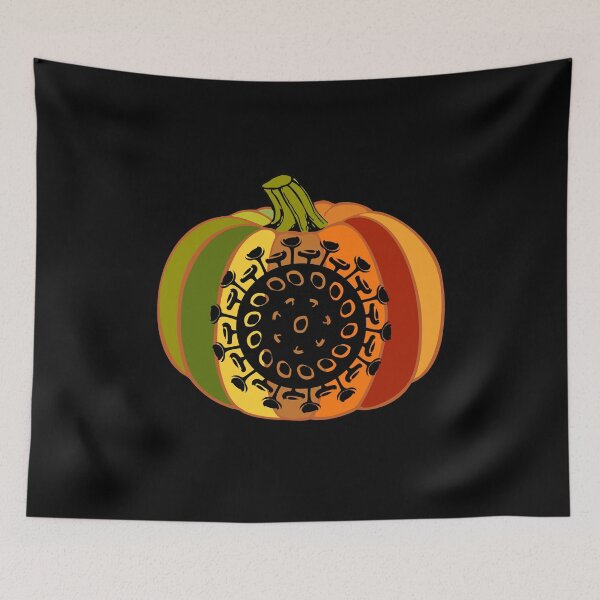 Item preview, MEDICAL LABORATORY SCIENTIST HALLOWEEN RETRO FALL COLORED PUMPKIN CORONAVIRUS  designed and sold by Hippiesole.