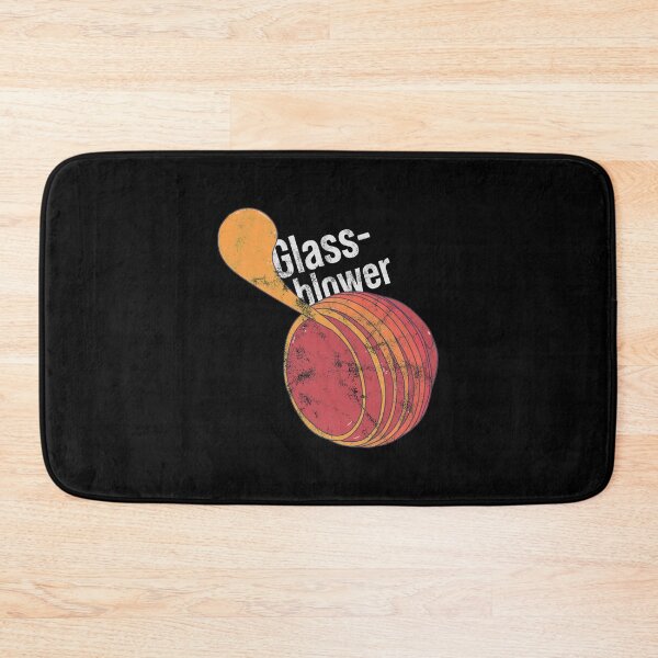 Item preview, Distressed Glassblower Text - Molten Glass - Craftsmen designed and sold by DeWinnes.