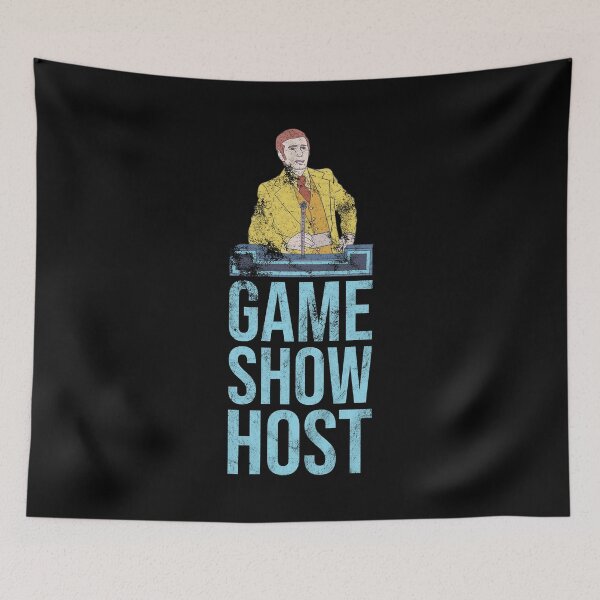Item preview, Distressed Game Show Host Text - Vintage Podium - TV designed and sold by DeWinnes.