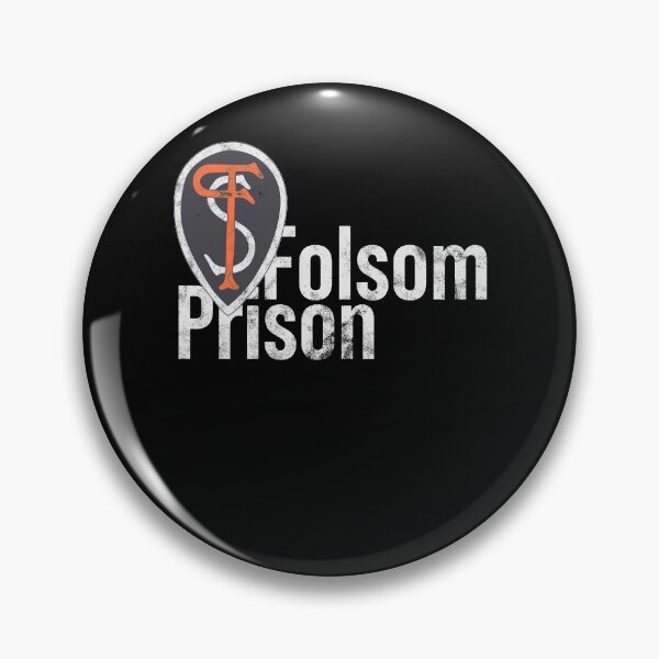 Item preview, Distressed Folsom Prison Text - Badge Symbol - Prison Cell designed and sold by DeWinnes.