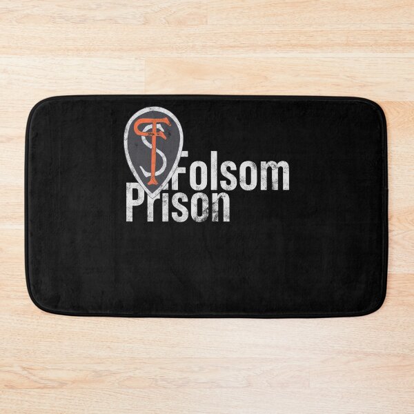 Item preview, Distressed Folsom Prison Text - Badge Symbol - Prison Cell designed and sold by DeWinnes.