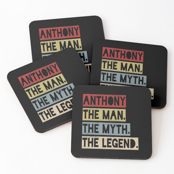 Item preview, Anthony - The Man. The Myth. The Legend. designed and sold by CustomParadise.