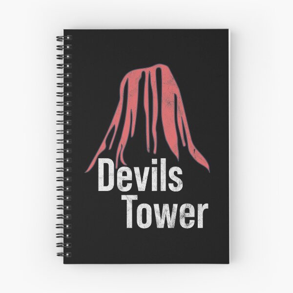 Item preview, Distressed Devils Tower Text - Bloody Logo - Geological designed and sold by DeWinnes.