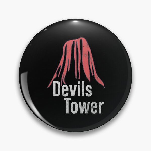 Item preview, Distressed Devils Tower Text - Bloody Logo - Geological designed and sold by DeWinnes.