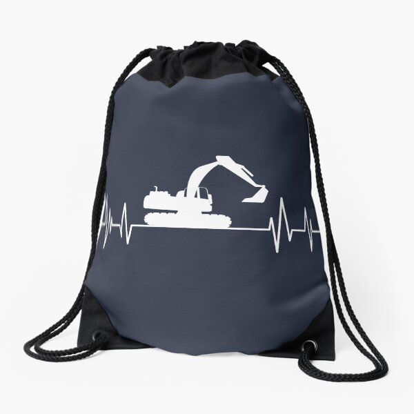 Item preview, Excavator  heartbeat ,Backhoe lover Excavator digger designed and sold by ELmezz.