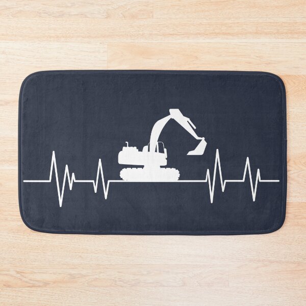 Item preview, Excavator  heartbeat ,Backhoe lover Excavator digger designed and sold by ELmezz.