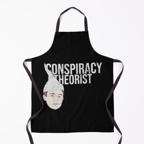 Item preview, Distressed Conspiracy Theorist Text - Tin-Foil Hat Kid - Hoax designed and sold by DeWinnes.