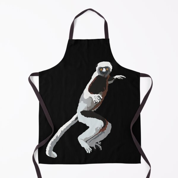 Item preview, Coquerel’s Sifaka (Propithecus coquereli) designed and sold by Alawstrations.