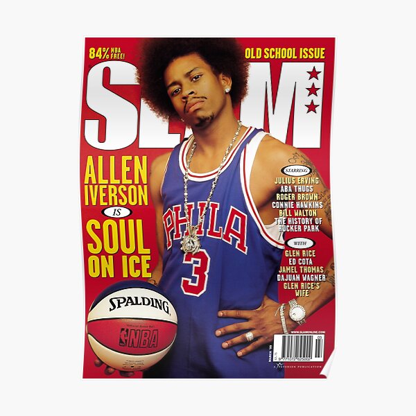 Allen Iverson - Slam Magazine Poster