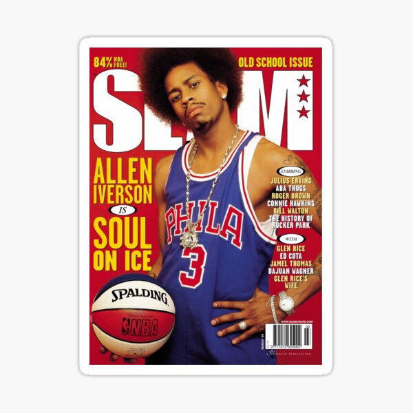 Allen Iverson - Slam Magazine Sticker