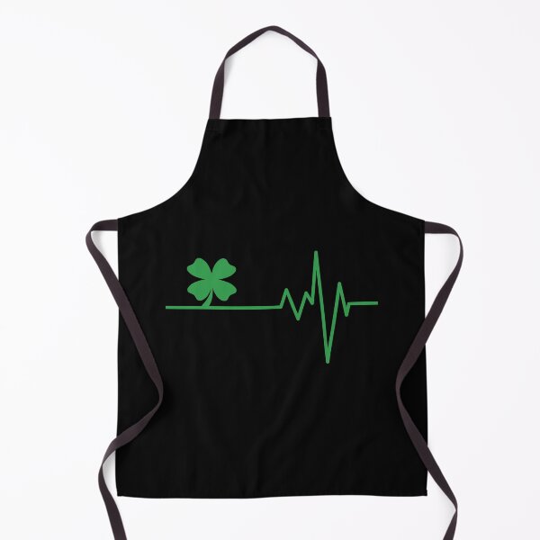 Item preview, St. Patrick's Day Clover Heartbeat designed and sold by sunandsnowglobe.