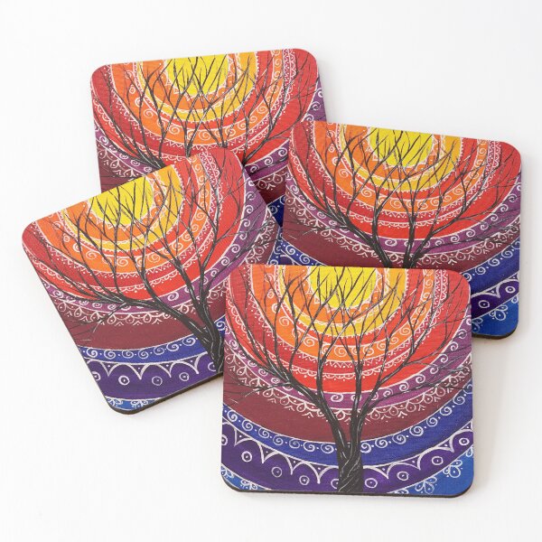 Item preview, Tree of Life Mandala 256 designed and sold by Kris Fairchild.