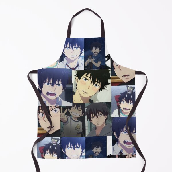 Item preview, Blue Exorcist Rin Okrumura inspired collage design designed and sold by VeniceStand.