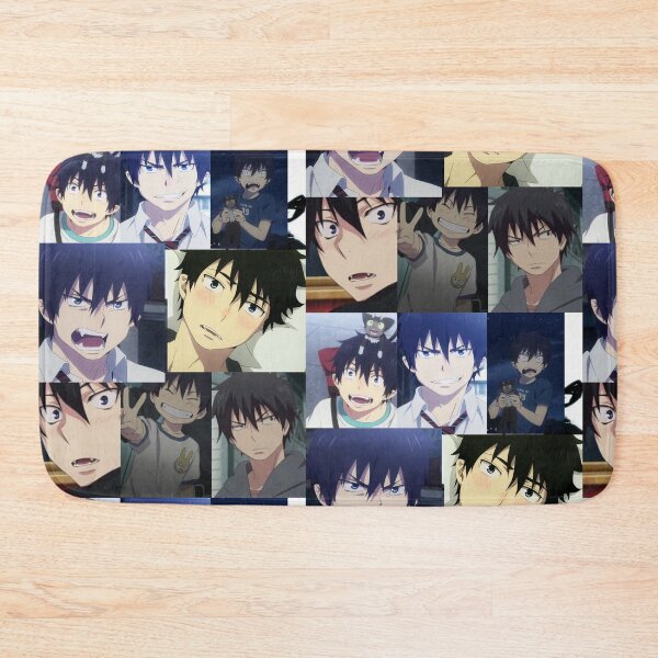 Item preview, Blue Exorcist Rin Okrumura inspired collage design designed and sold by VeniceStand.