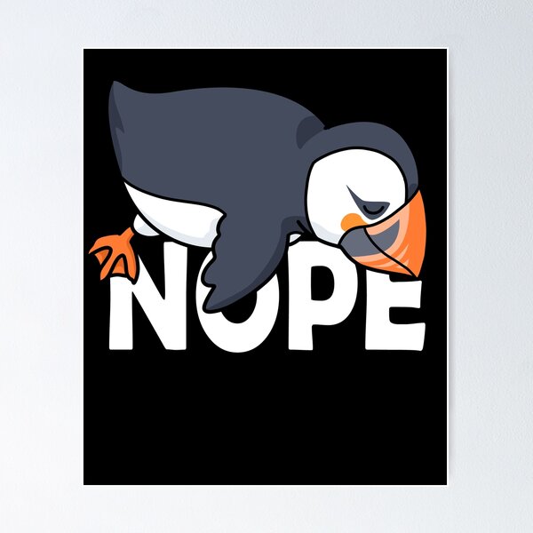 Item preview, Atlantic Puffin Gift Men Puffin Bird Nope Puffin designed and sold by DSWShirts.