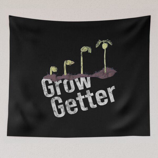 Item preview, Distressed Botany - Grow Getter - Environmental Science designed and sold by DeWinnes.