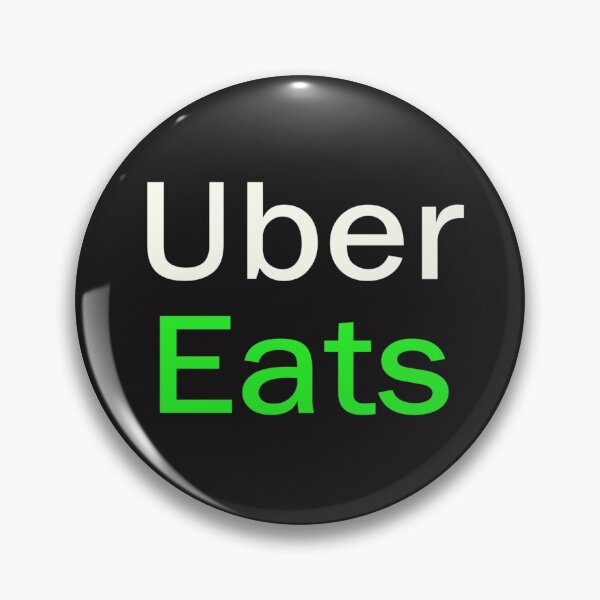 Badge « Logo Uber Eats », par maas88 | Redbubble
