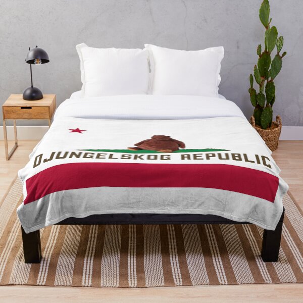 Christmas California Republic Green Blanket Christmas California Republic Green Blanket