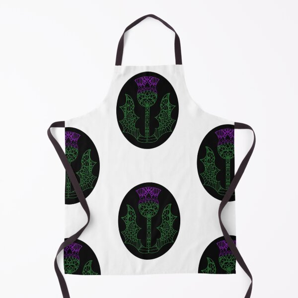 Item preview, Mandala thistle w/ black background designed and sold by Melville-Magic.