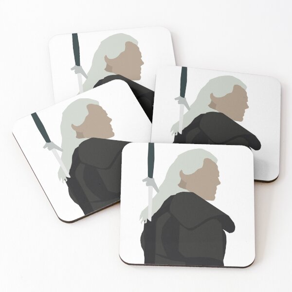 Item preview, Pegatina Geralt de Rivia designed and sold by themiladias.