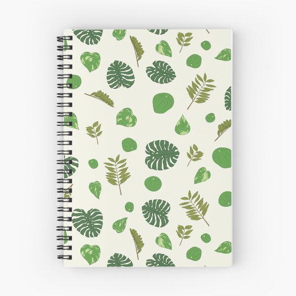 Item preview, Houseplant Leaves Pattern designed and sold by cowlufoo2.