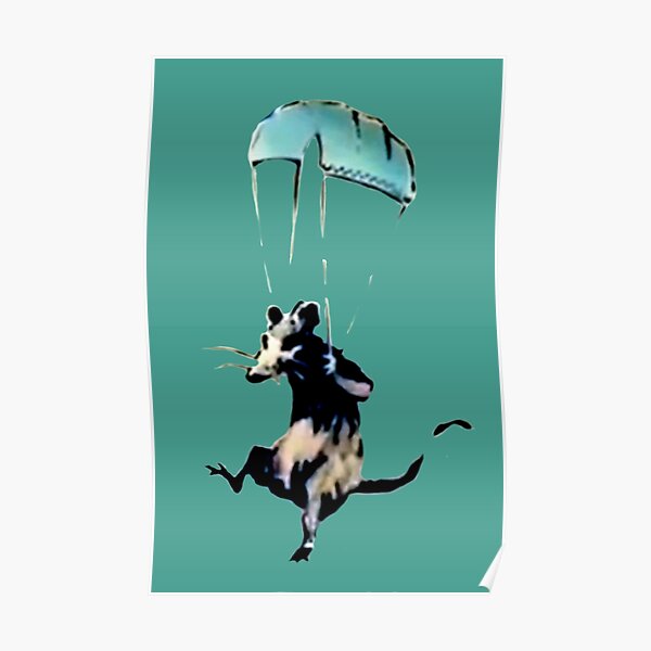Banksy London Underground Covid Rat 1 Poster