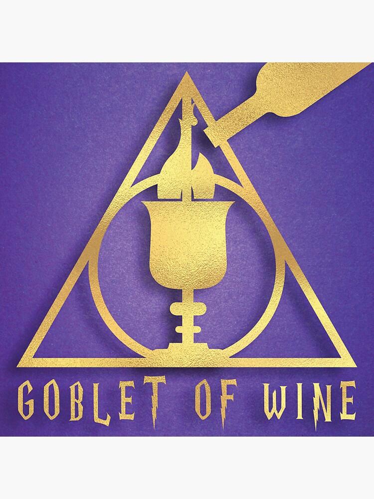 Thumbnail 3 of 3, Sticker, Goblet of Wine designed and sold by gobletofwine.