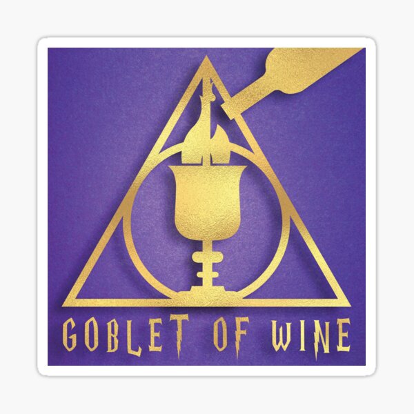 Goblet of Wine Sticker