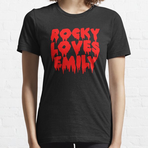 Rocky Loves Emily horror edition Essential T-Shirt