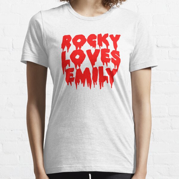 Rocky Loves Emily horror edition Essential T-Shirt