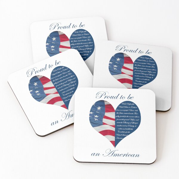 Item preview, Proud to be an American Patriotic Heart designed and sold by WearURColors.