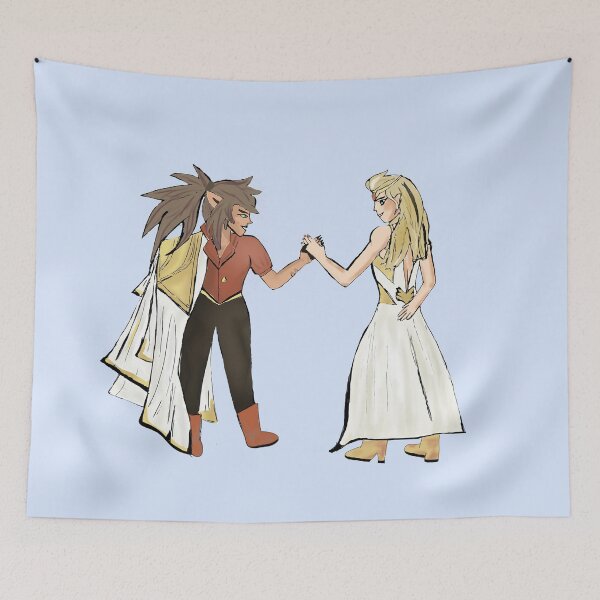 Item preview, Catra and Adora's future dance designed and sold by BookKingdomArt.