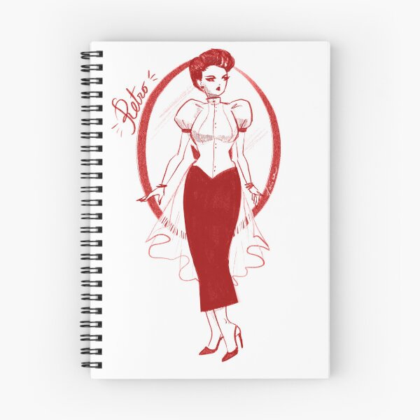Item preview, Retro lady designed and sold by hoshimem.
