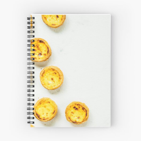 Item preview, sweet food pastel de nata cakes cookies from Portugal in white designed and sold by JustynaWarsaw.